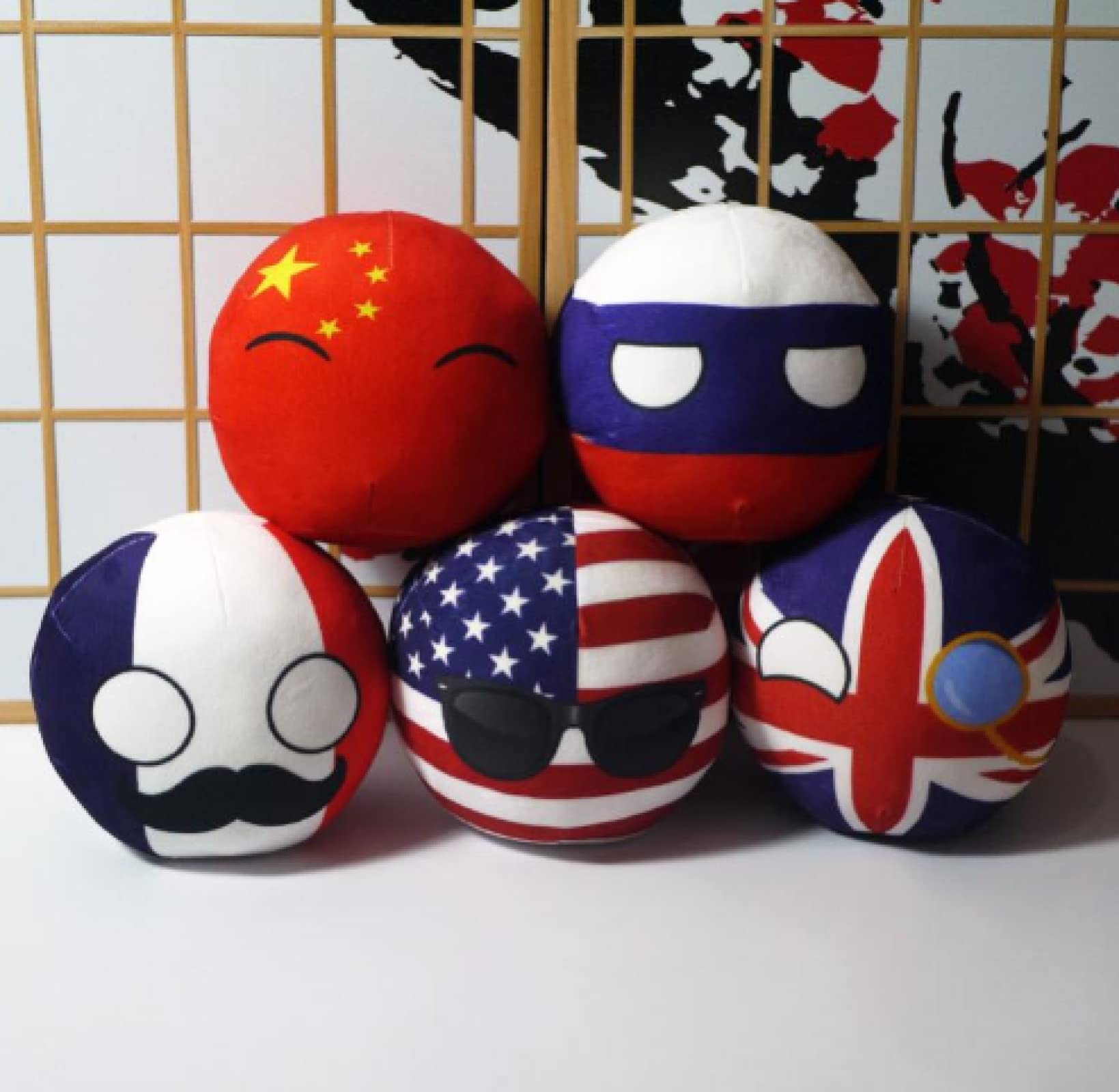Polandball Plush Toys, Anime Countryball Plushies Doll